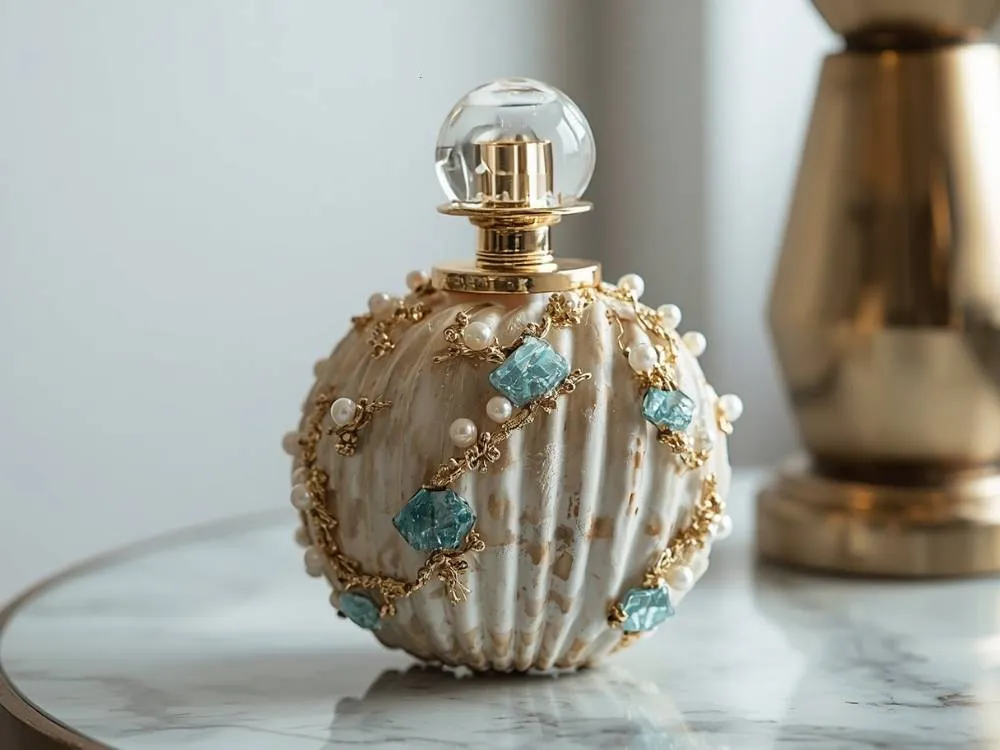 Seashell Decorative Perfume Bottle