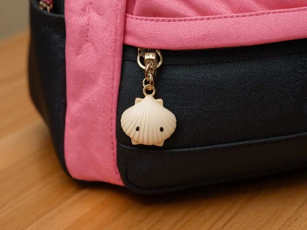 Seashell Zipper Pull Charm