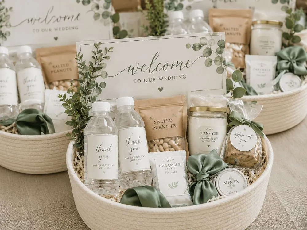 Wedding Welcome Gift Basket