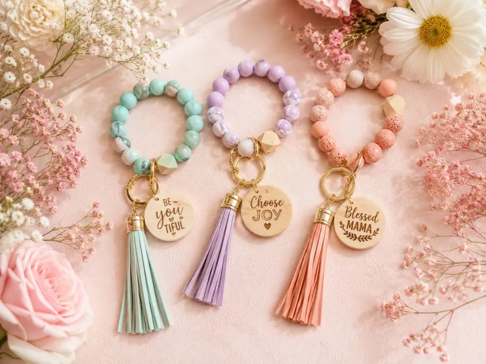 wristlet keychains