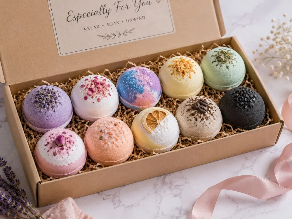 Bath Bomb Gift Box Set