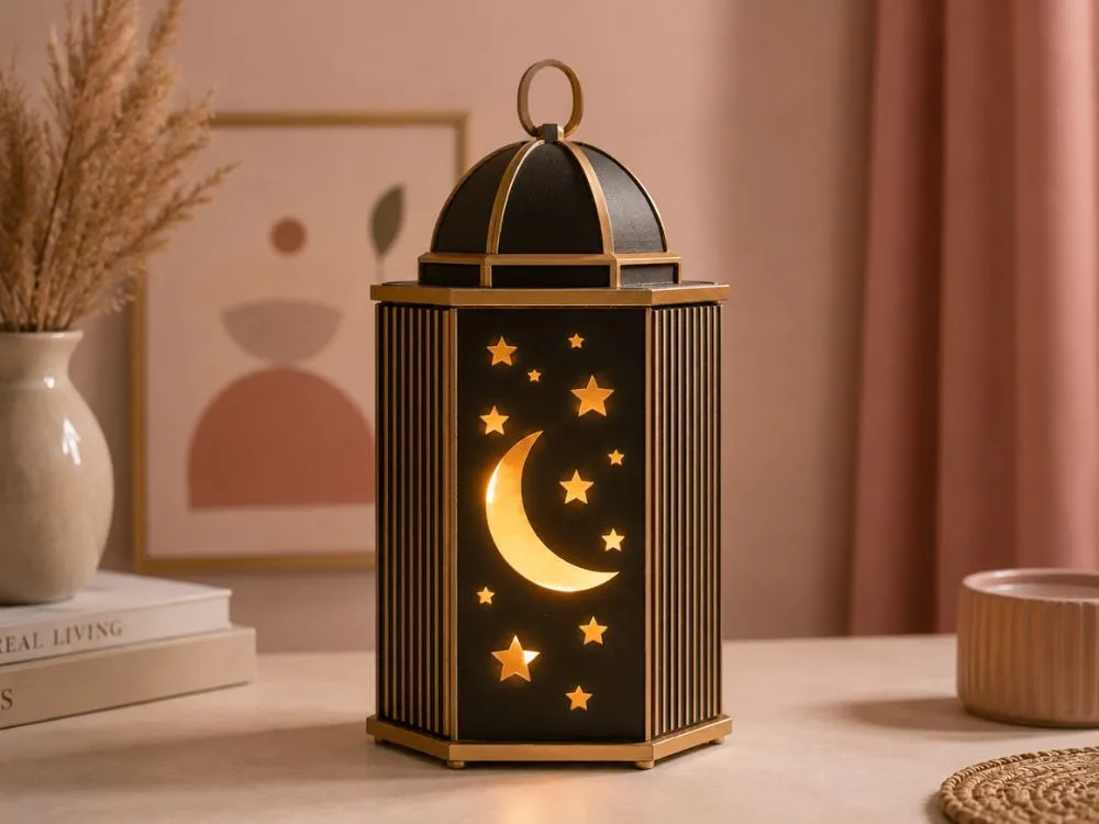 Cardboard Tabletop Lantern