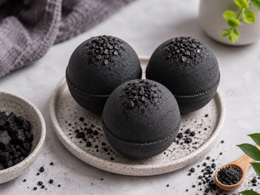 Charcoal Detox Bath Bombs