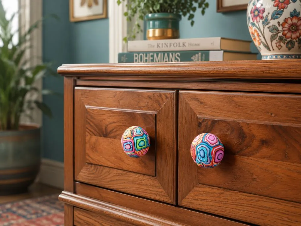 Clay Cabinet Knobs