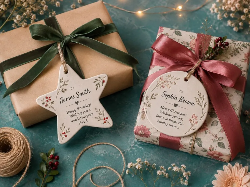 Clay Gift Tags