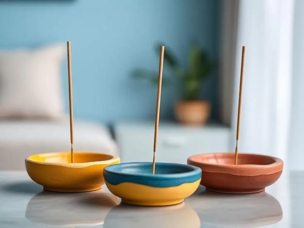 Clay Incense Holders