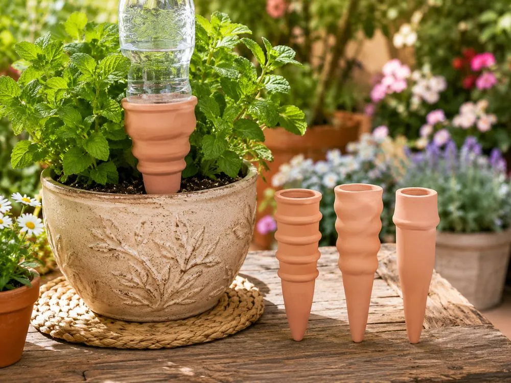 Clay Plant Watering Spikes