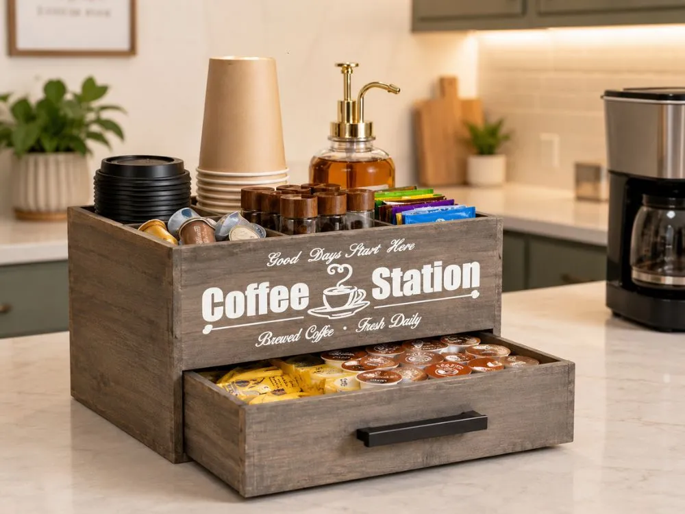 Coffee Station Organizer