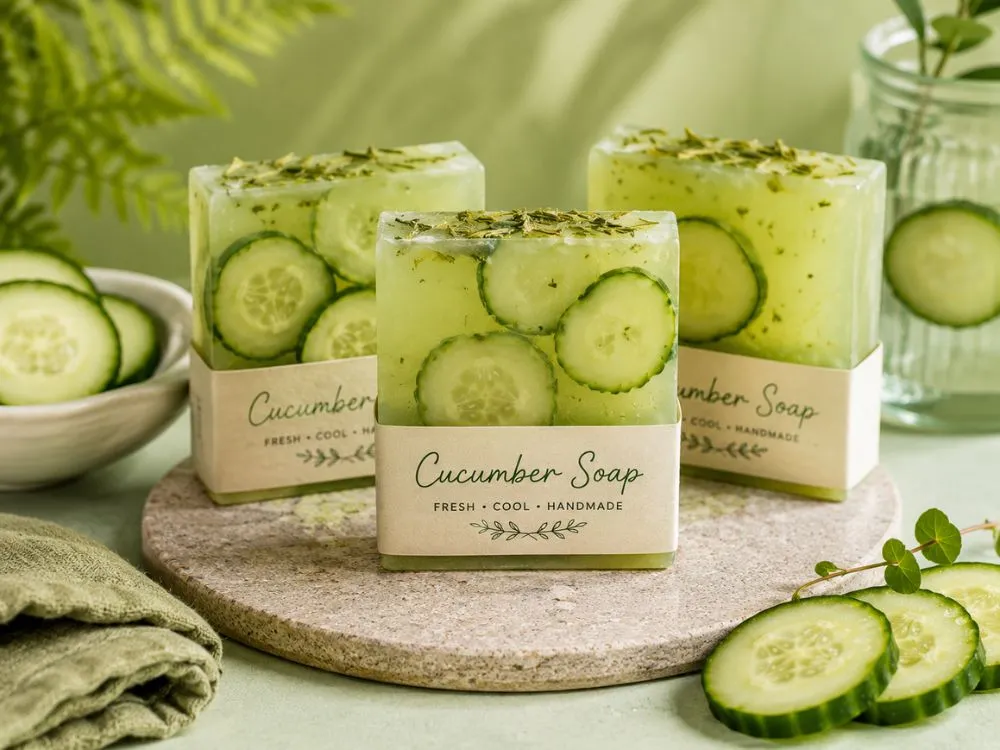Cucumber Soap