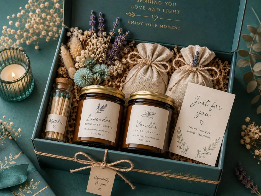 Decorative Candle Gift Box