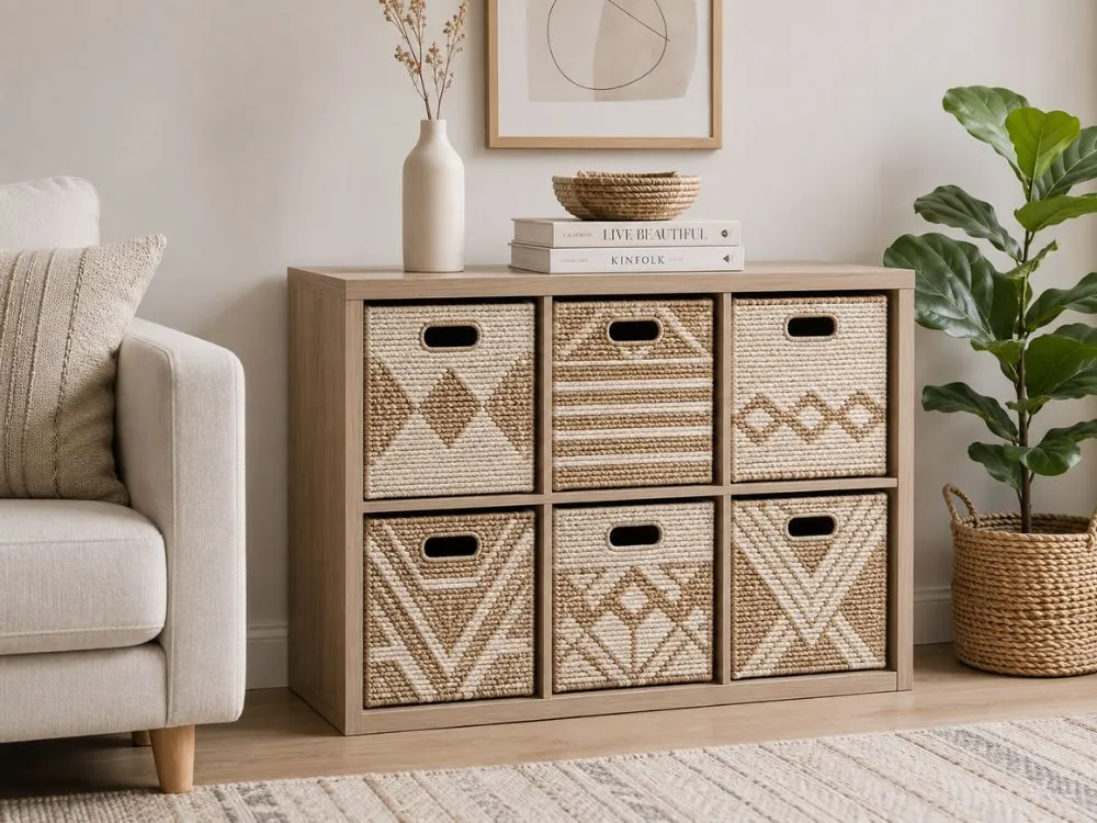 Decorative Cube Storage Bins