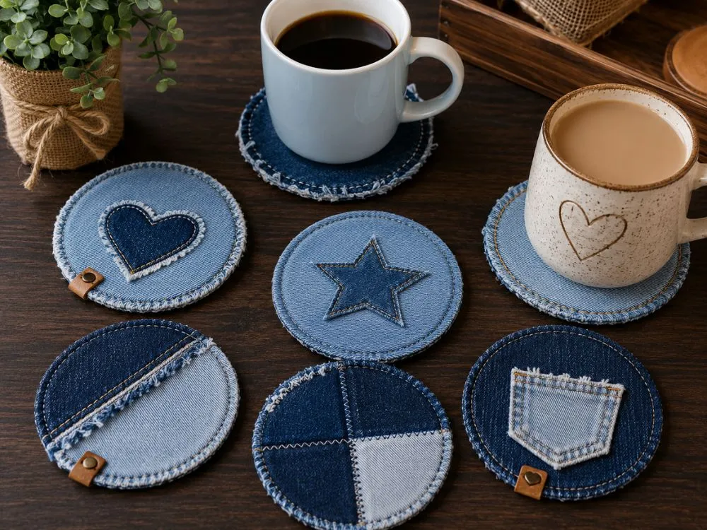 Denim Coasters