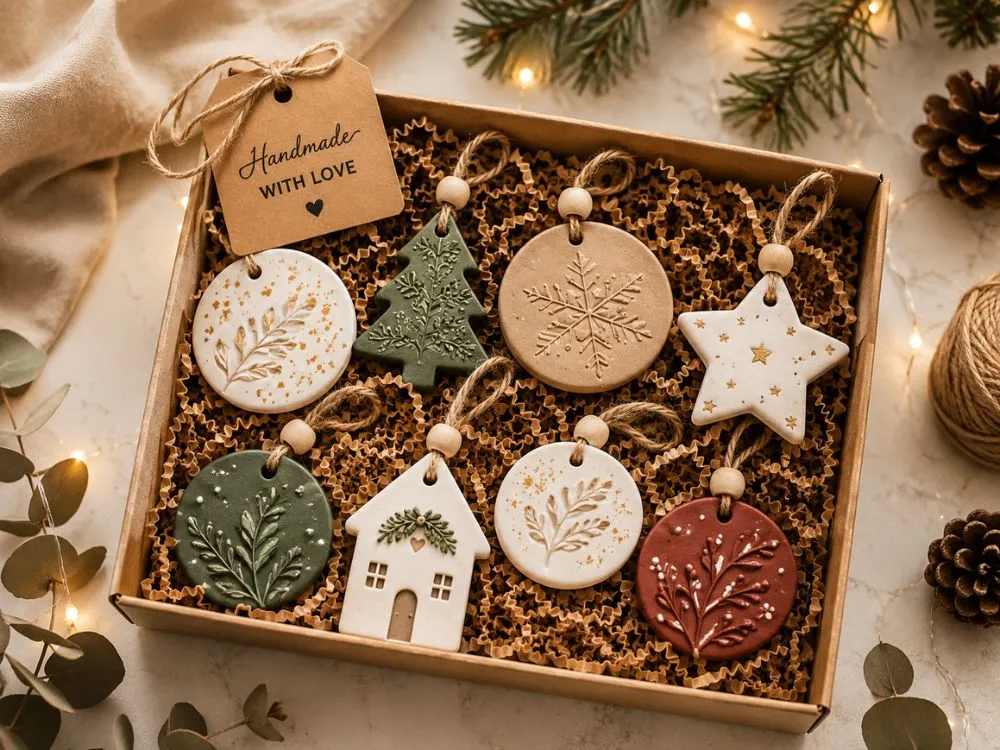 Cute Handmade Ornament Set