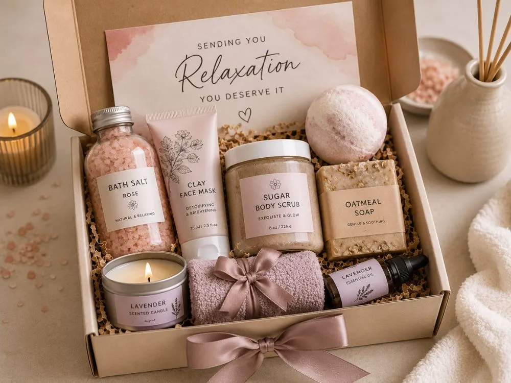DIY Spa Gift Box