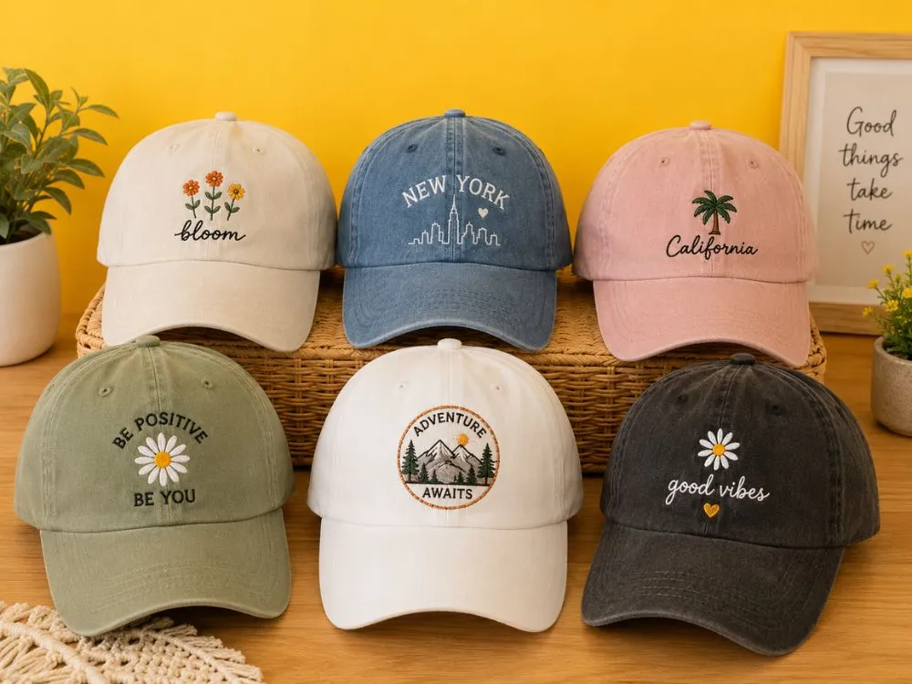 Embroidered Hats