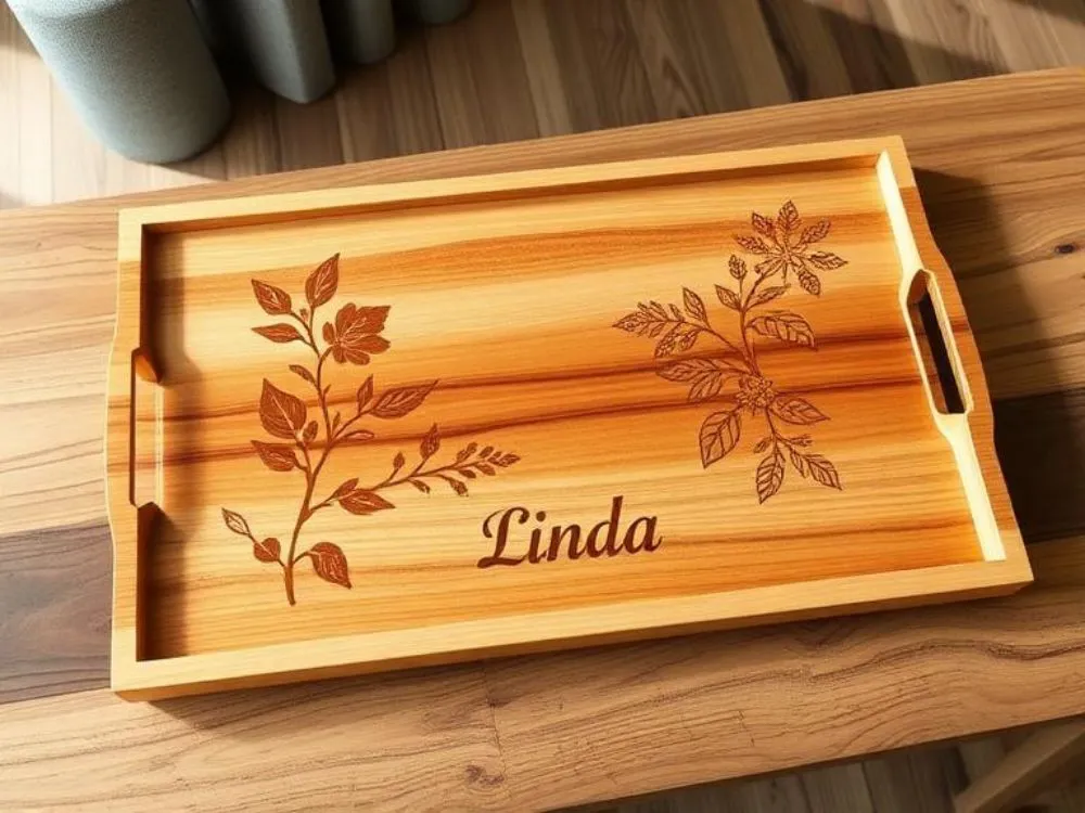 Engraved Serving Tray