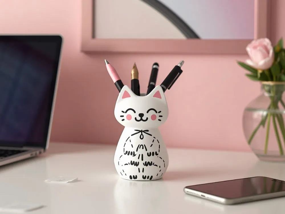 Handmade Pen Holder