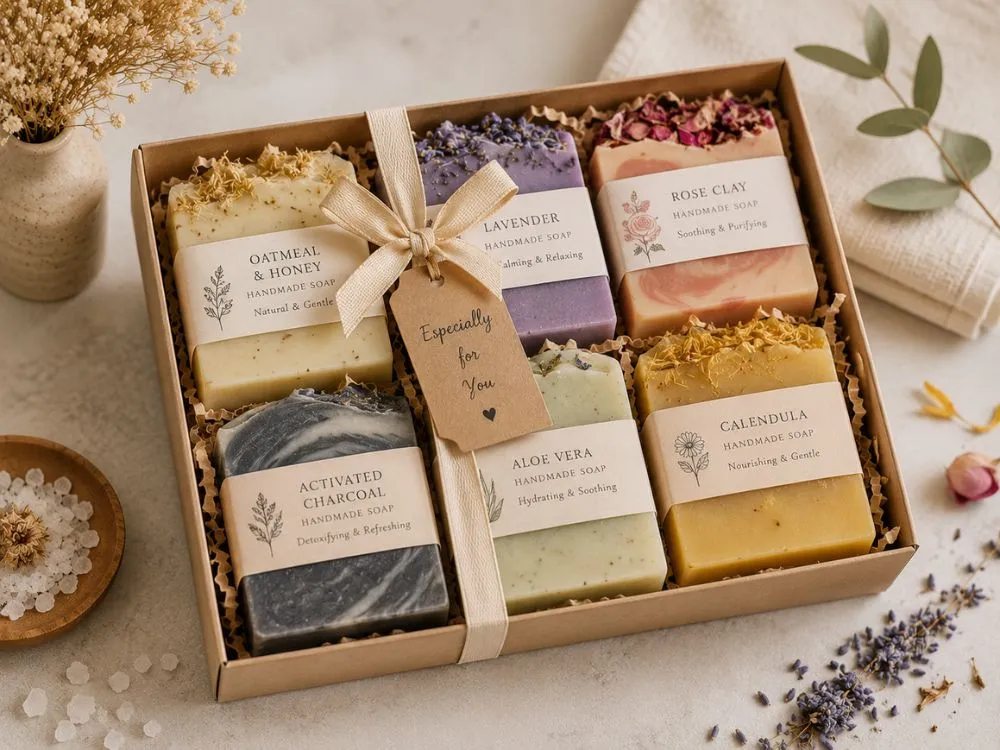 Cute Handmade Soap Gift Set