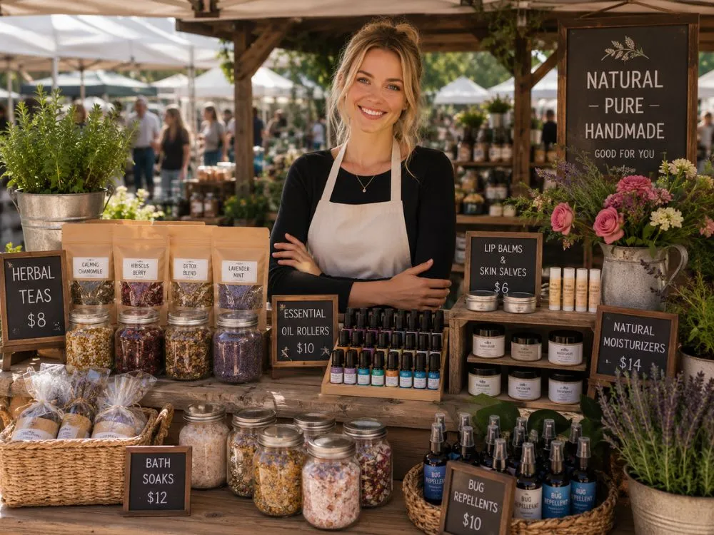 Selling Health & Wellness Products at Farmers Market