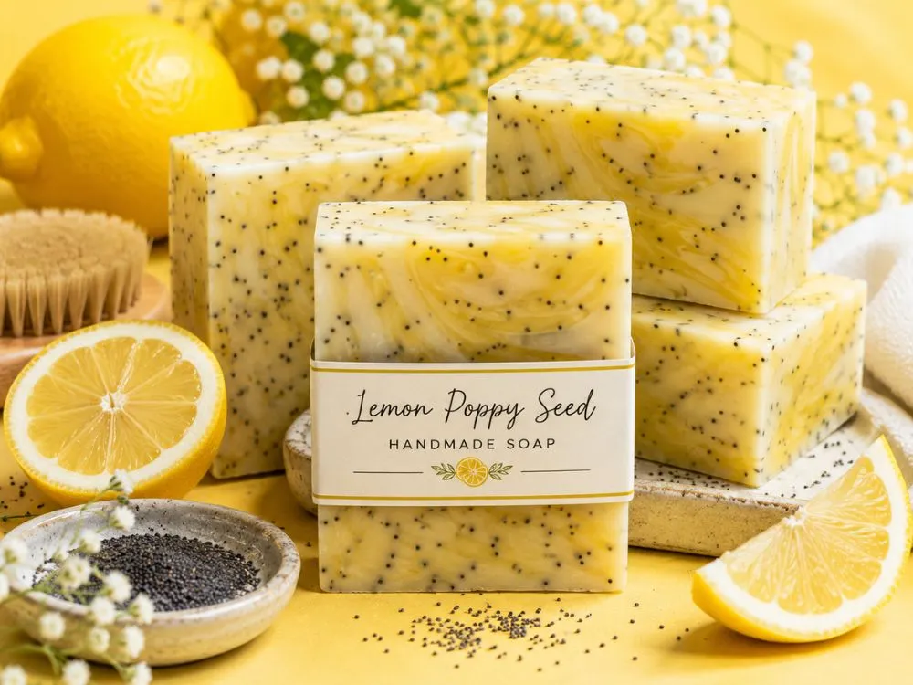 Lemon Poppy Seed Soap