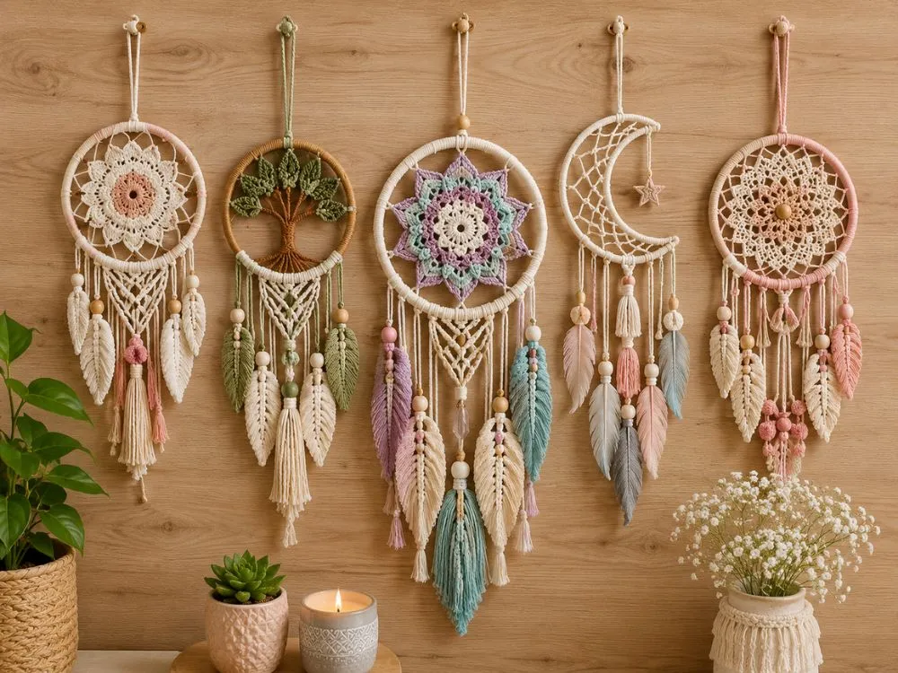Macrame Dreamcatchers