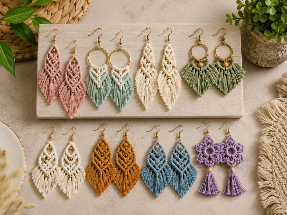 Macrame Earrings