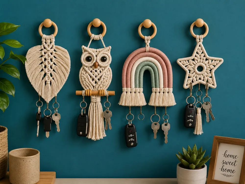 Macrame Key Holders