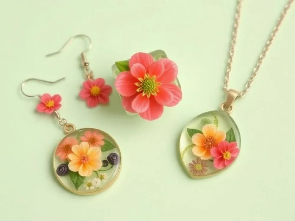 Modern Resin Jewelry