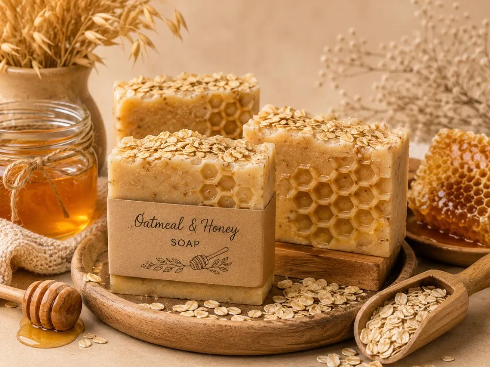 Oatmeal and Honey Soap