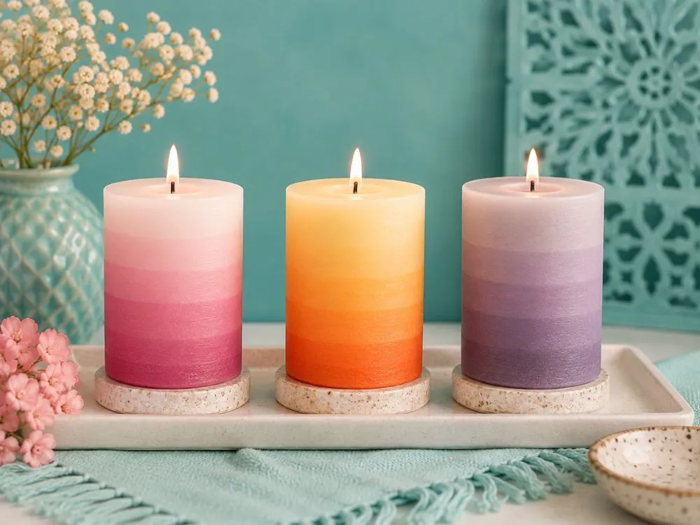 Ombre Candles