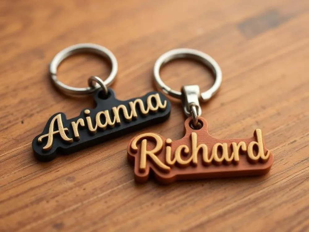 Personalized Name Keychains
