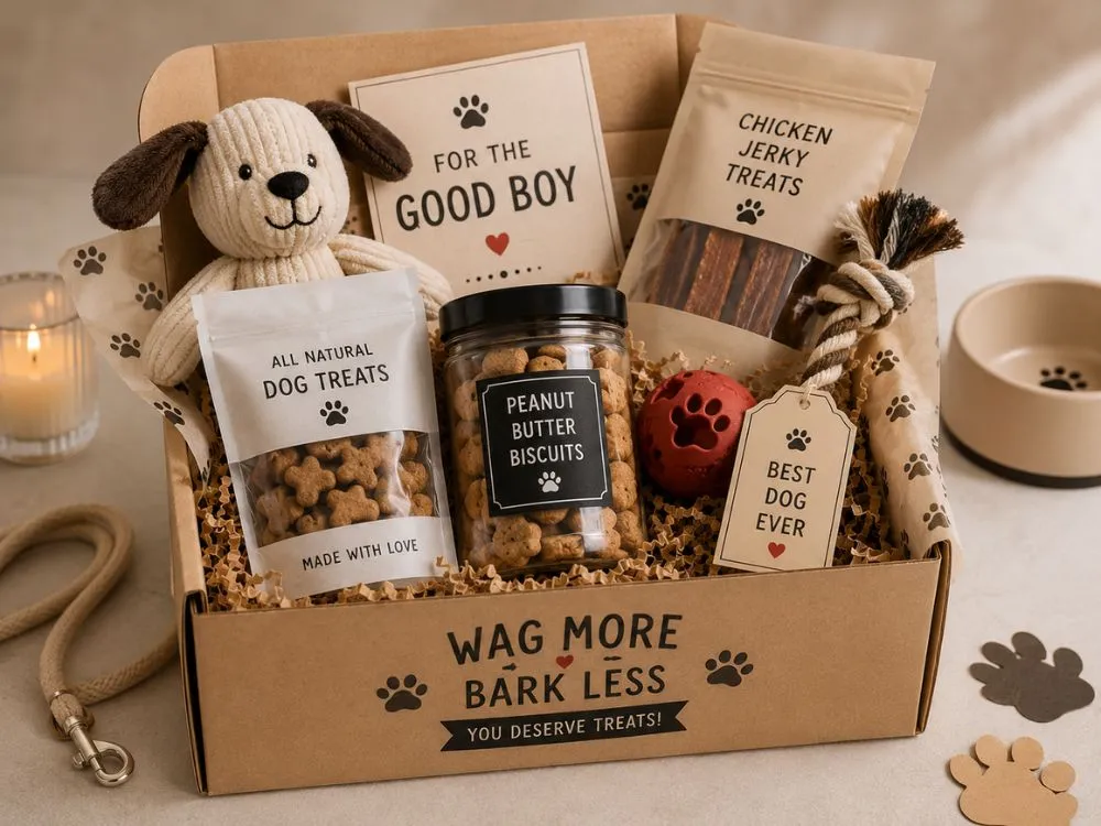 Pet Treat Gift Box