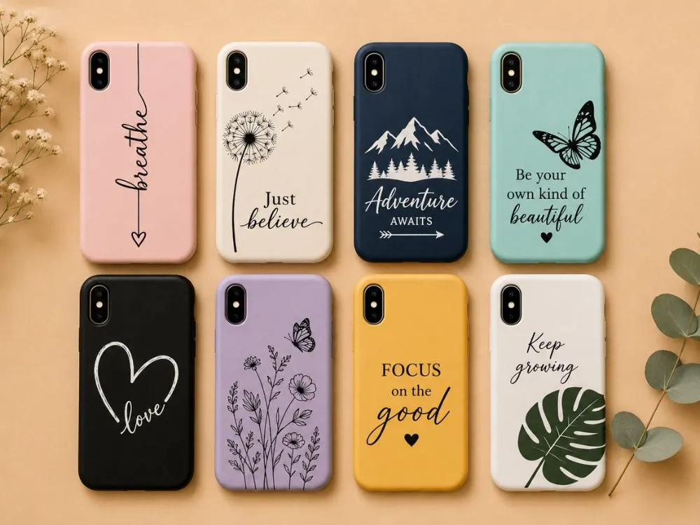 Phone Cases with Vinyl Designs