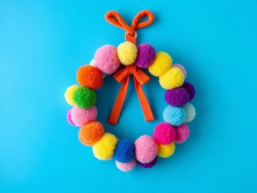 Pom-Pom Wreath