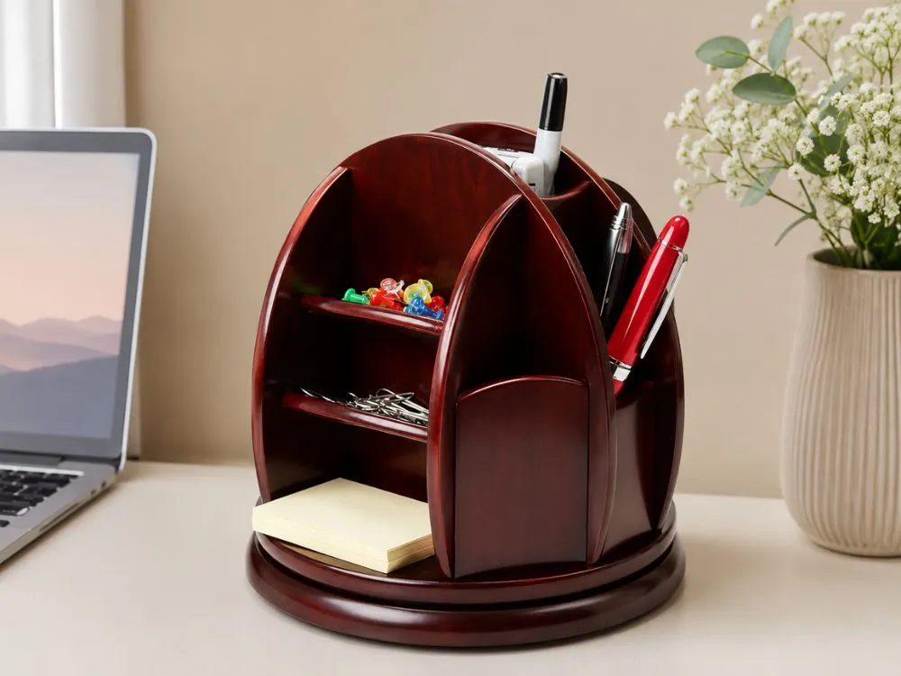 Rotating Desktop Organizer