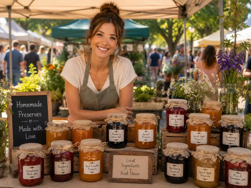 Selling Homemade Preserves