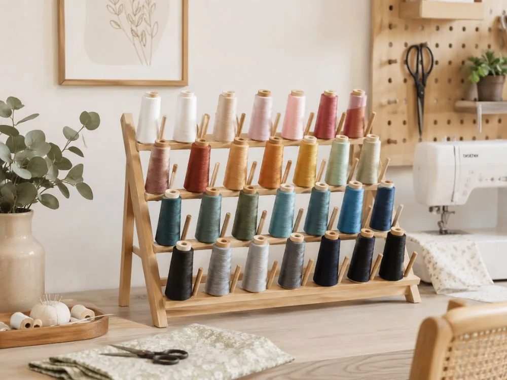 Sewing Thread Storage Rack