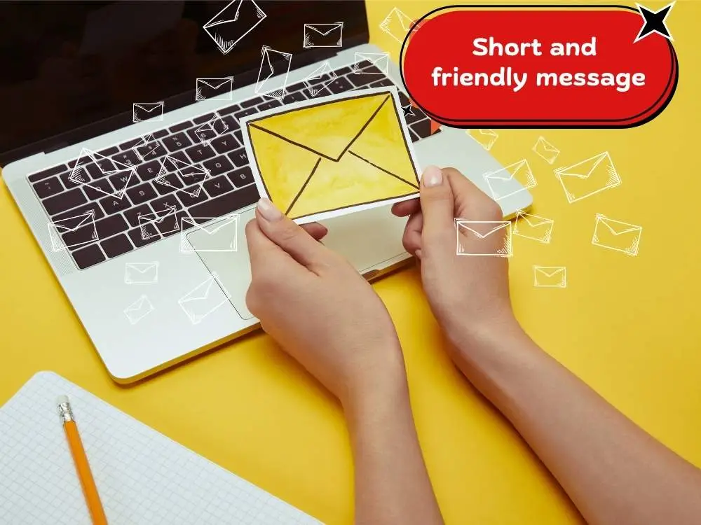 Short and friendly message for an email follow-up