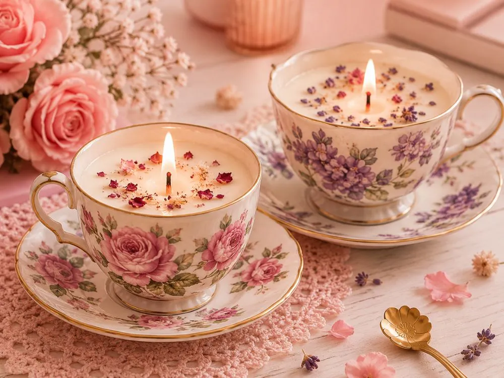Teacup Candles