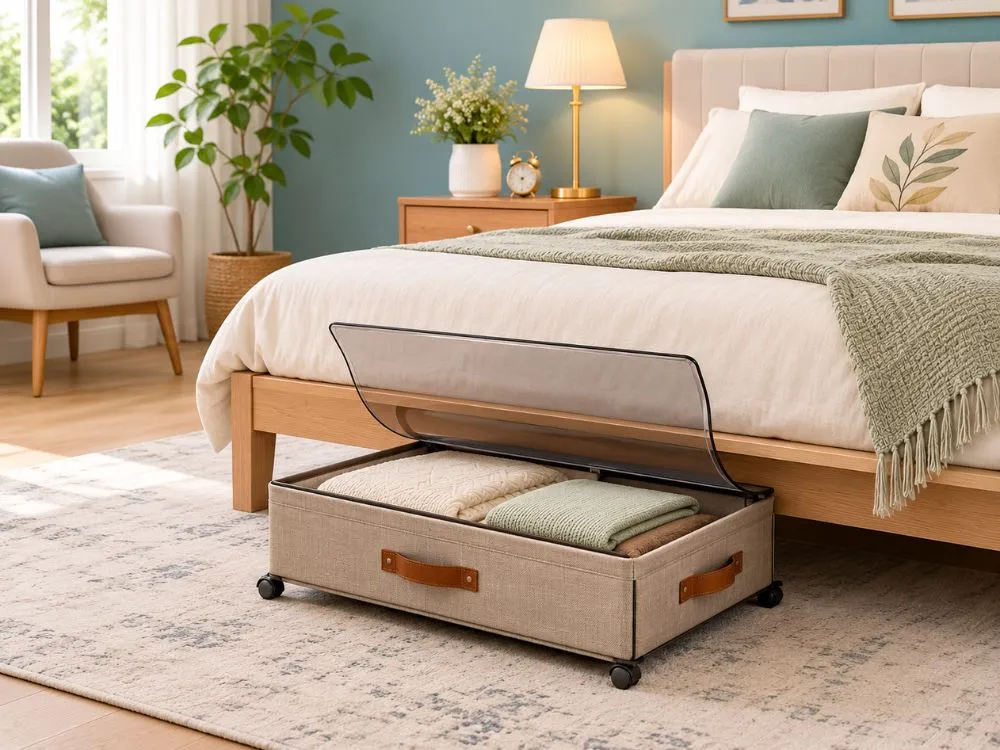 Under-Bed Rolling Storage Box