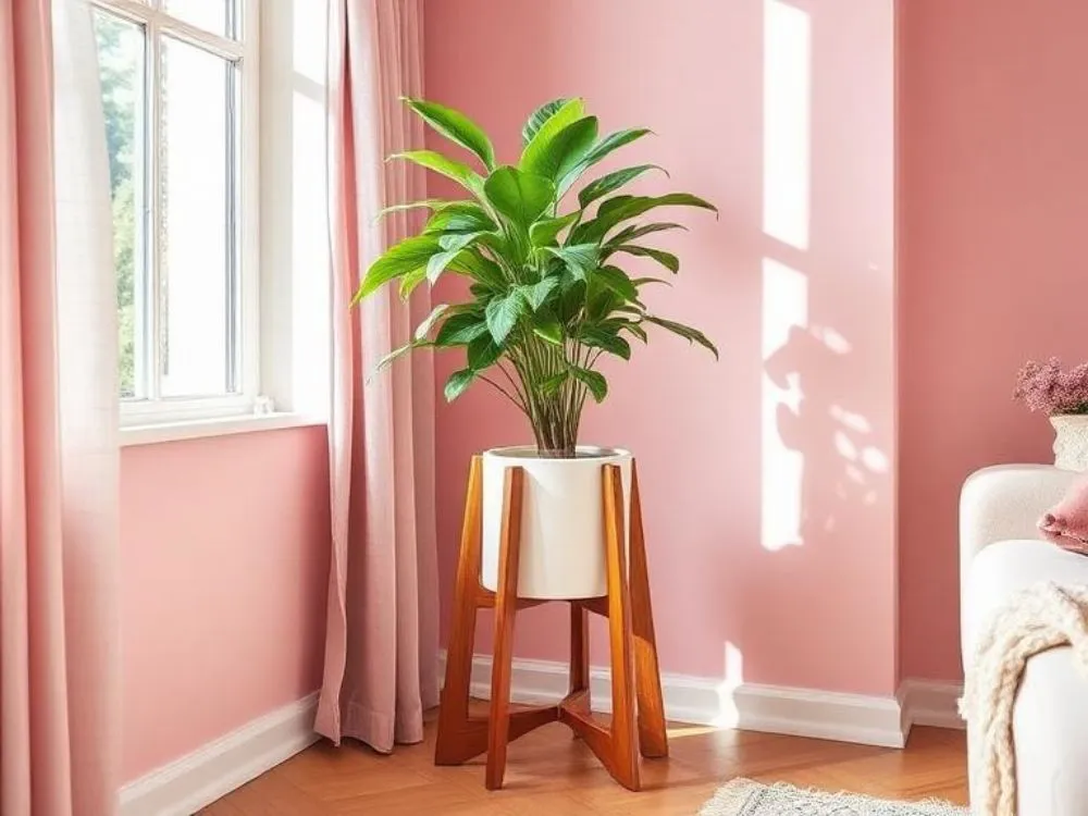 Wooden Plant Stand