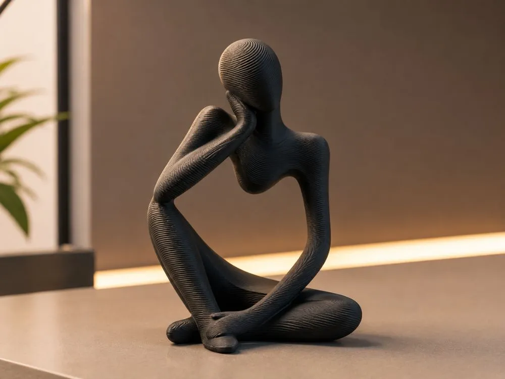 3D-Printed Desk Decor Statue