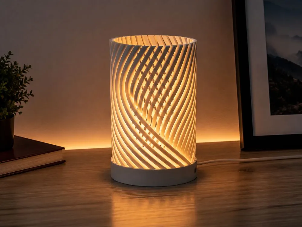 3D-Printed Stylish LED Lamp Shade