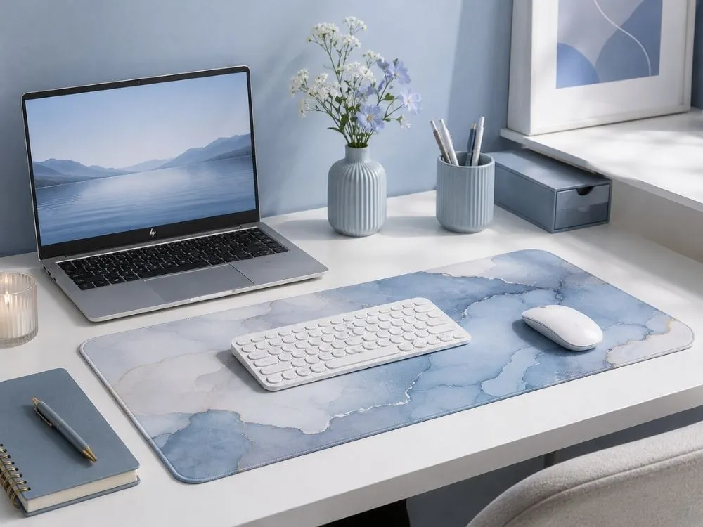 Aesthetic Mouse & Keyboard Pad