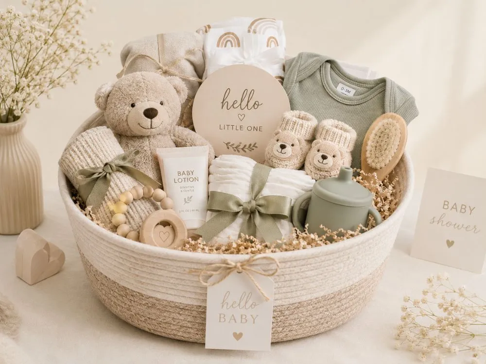 Baby Shower Gift Basket