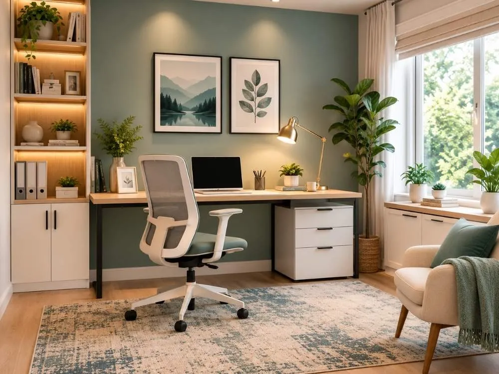 Best Home Office Colors for Focus