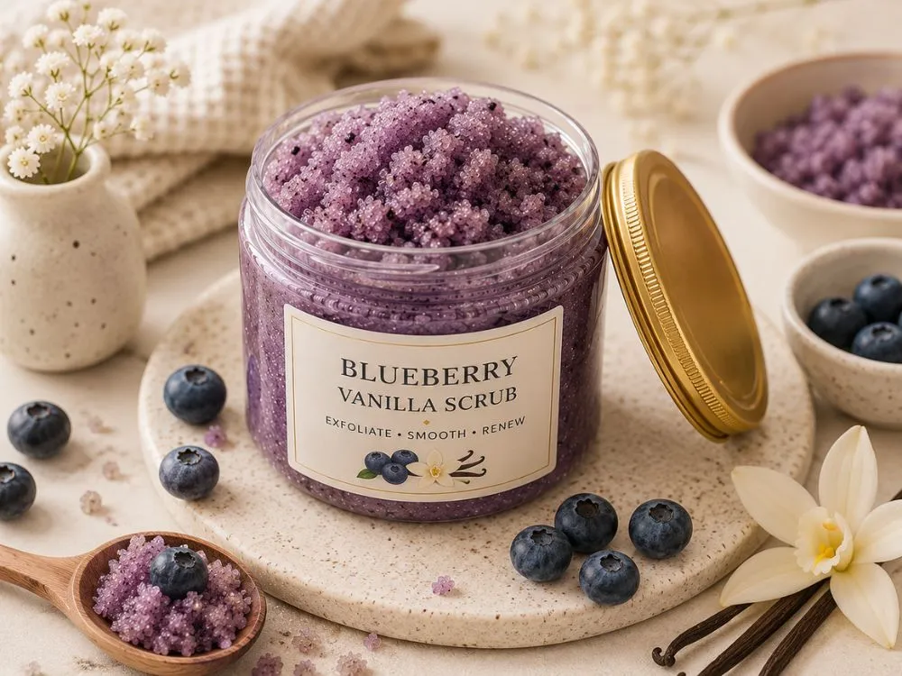 Blueberry Vanilla Scrub