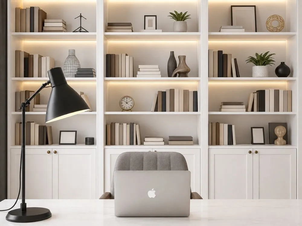 Bookshelf Backdrop
