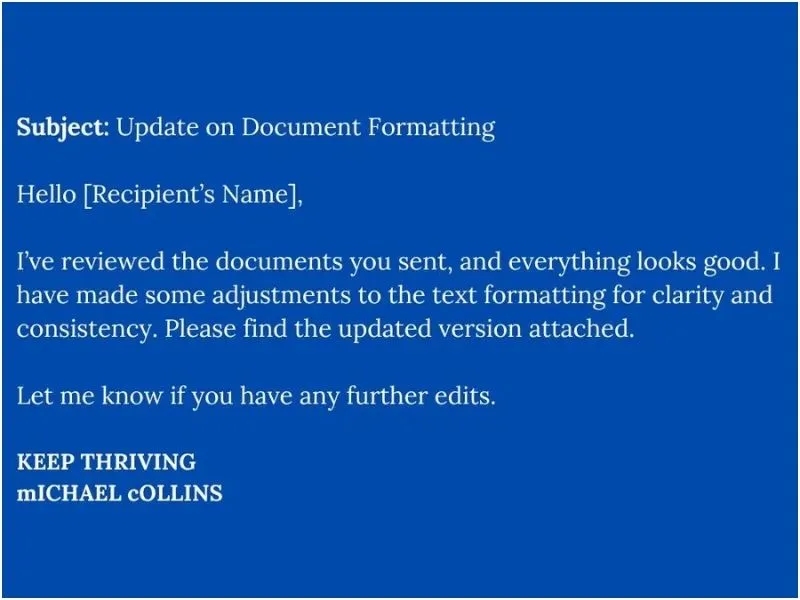 Case converter email template