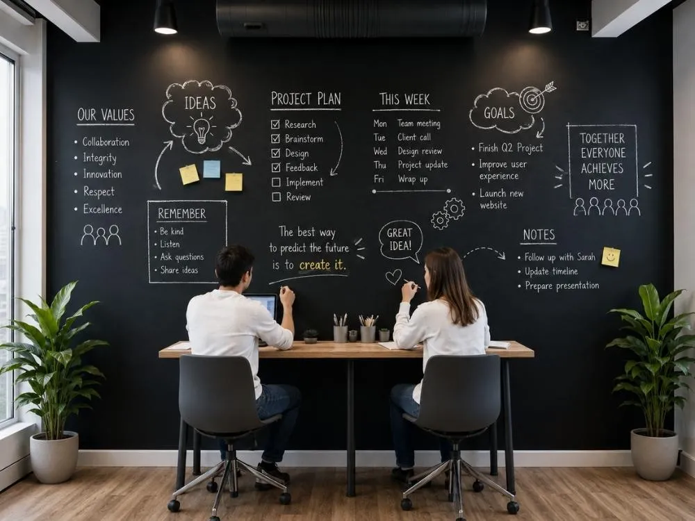 Chalkboard Wall